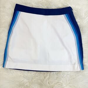 G/FORE White and Blue Skort